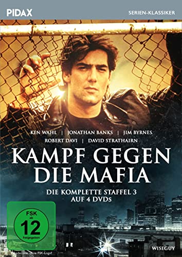 Kampf gegen die Mafia, Staffel 3 (Wiseguy) / Weitere 22 Folgen der preisgekrönten Krimiserie mit Ken Wahl (Pidax Serien-Klassiker) [4 DVDs] von Pidax Film- und Hörspielverlag