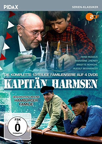 Kapitän Harmsen / Die komplette 13-teilige Kultserie (Pidax Serien-Klassiker) [4 DVDs] von Pidax Film- und Hörspielverlag