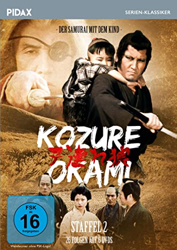 Kozure Okami - Der Samurai mit dem Kind, Staffel 2 / Weitere 26 Folgen der kultigen Samurai-Serie (Pidax Serien-Klassiker) [6 DVDs] von Pidax Film- und Hörspielverlag