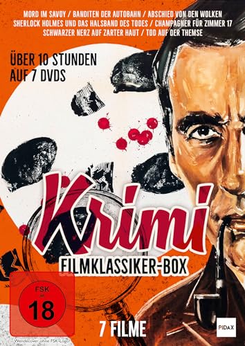 Krimi Filmklassiker-Box / Sieben deutsche Kriminalfilme mit absoluter Starbesetzung [7 DVDs] von Pidax Film- und Hörspielverlag