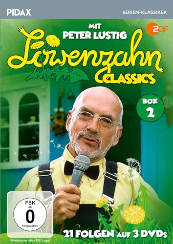 Löwenzahn Classics, Box 2 / Weitere 21 legendäre Folgen der Kultserie mit Peter Lustig (Pidax Serien-Klassiker) [3 DVDs] von Pidax Film- und Hörspielverlag