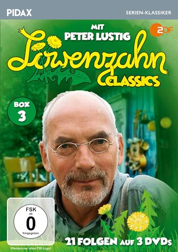 Löwenzahn Classics, Box 3 / Weitere 21 legendäre Folgen der Kultserie mit Peter Lustig (Pidax Serien-Klassiker) [3 DVDs] von Pidax Film- und Hörspielverlag