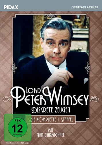 Lord Peter Wimsey, Staffel 1: Diskrete Zeugen / Die komplette 1. Staffel nach dem spannenden Roman von Dorothy L. Sayers (Pidax Serien-Klassiker) von Pidax Film- und Hörspielverlag