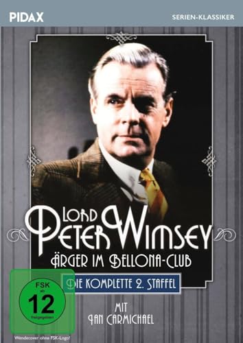 Lord Peter Wimsey, Staffel 2: Ärger im Bellona Club / Die komplette 2. Staffel nach dem spannenden Roman von Dorothy L. Sayers (Pidax Serien-Klassiker) von Pidax Film- und Hörspielverlag