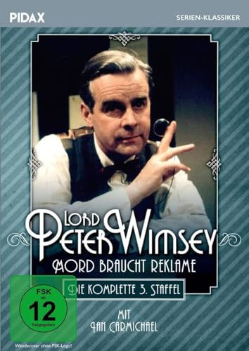 Lord Peter Wimsey, Staffel 3: Mord braucht Reklame / Die komplette 3. Staffel nach dem spannenden Roman von Dorothy L. Sayers (Pidax Serien-Klassiker) von Pidax Film- und Hörspielverlag