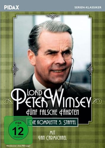 Lord Peter Wimsey, Staffel 5: Fünf falsche Fährten / Die komplette 5. Staffel nach dem spannenden Roman von Dorothy L. Sayers (Pidax Serien-Klassiker) von Pidax Film- und Hörspielverlag