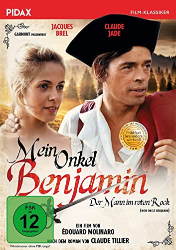 Mein Onkel Benjamin - Der Mann im roten Rock (Mon Oncle Benjamin) / Mit dem Prädikat BESONDERS WERTVOLL ausgezeichnete Romanverfilmung (Pidax Film-Klassiker) von Pidax Film- und Hörspielverlag