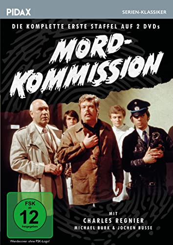 Mordkommission, Staffel 1 / Die ersten 13 Folgen der Krimiserie (Pidax Serien-Klassiker) [2 DVDs] von Pidax Film- und Hörspielverlag