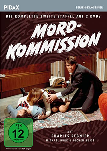 Mordkommission, Staffel 2 / Weitere 13 Folgen der Krimiserie (Pidax Serien-Klassiker) [2 DVDs] von Pidax Film- und Hörspielverlag