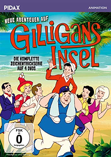 Neue Abenteuer auf Gilligans Insel / Die komplette 24-teilige Zeichentrickserie (Pidax Animation) [4 DVDs] von Pidax Film- und Hörspielverlag