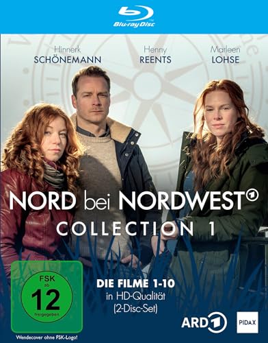 Nord bei Nordwest - Collection 1 / Die ersten 10 Spielfilmfolgen der erfolgreichen Küstenkrimi-Reihe in brillanter HD-Qualität [2 Blu-rays] von Pidax Film- und Hörspielverlag
