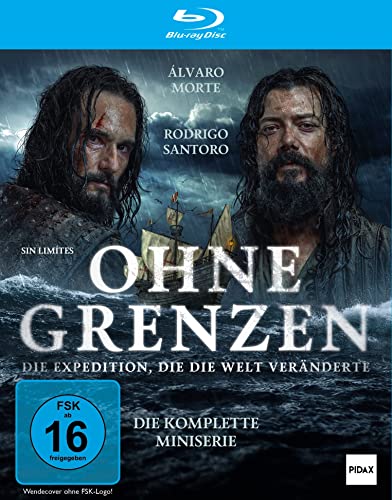 Ohne Grenzen - Die Expedition, die die Welt veränderte (Sin Límites) / Der komplette historische Abenteuer-Sechsteiler mit Starbesetzung [Blu-ray] von Pidax Film- und Hörspielverlag