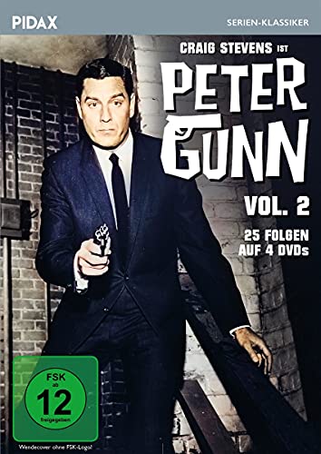 Peter Gunn, Vol. 2 / Weitere 25 Folgen der Kult-Krimiserie mit Craig Stevens (Pidax Serien-Klassiker) [4 DVDs] von Pidax Film- und Hörspielverlag