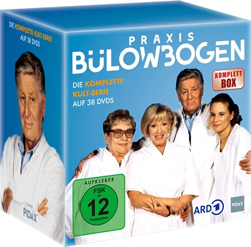Praxis Bülowbogen - Gesamtedition / Die komplette Arzt-Serie mit Günter Pfitzmann auf 38 DVDs (Pidax Serien-Klassiker) von Pidax Film- und Hörspielverlag