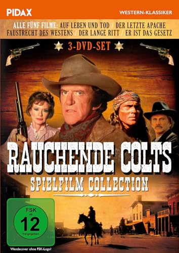 Rauchende Colts - Spielfilm Collection / Alle fünf Spielfilme zur Kultserie mit James Arness (Pidax Western-Klassiker) [3 DVDs] von Pidax Film- und Hörspielverlag