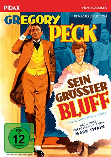 Sein größter Bluff - Remastered Edition (The Million Pound Note) / Kult-Komödie frei nach Mark Twain mit Gregory Peck (Pidax Film-Klassiker) von Pidax Film- und Hörspielverlag