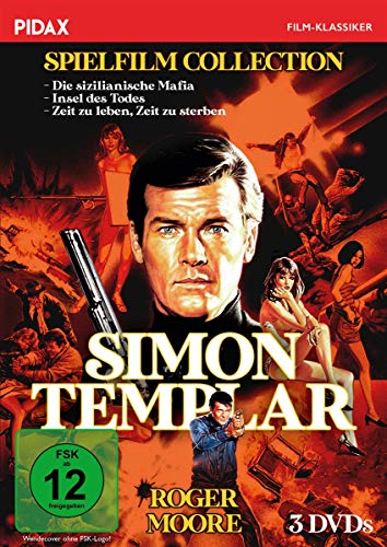 Simon Templar Spielfilm Collection / Drei spannende Abenteuer in Spielfilmlänge (Pidax Film-Klassiker) [3 DVDs] von Pidax Film- und Hörspielverlag