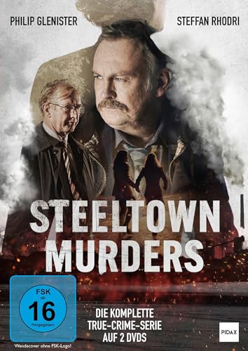 Steeltown Murders / Die komplette vierteilige True-Crime-Serie mit Philip Glenister („Life on Mars“) [2 DVDs] von Pidax Film- und Hörspielverlag