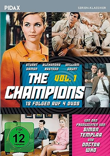 The Champions, Vol. 1 / Die ersten 15 Folgen der preisgekrönten Sci-Fi-Agentenserie (Pidax Serien-Klassiker) [4 DVDs] von Pidax Film- und Hörspielverlag