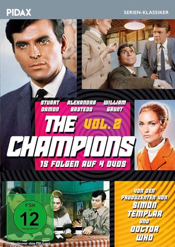The Champions, Vol. 2 / Weitere 15 Folgen der preisgekrönten Sci-Fi-Agentenserie (Pidax Serien-Klassiker) [4 DVDs] von Pidax Film- und Hörspielverlag