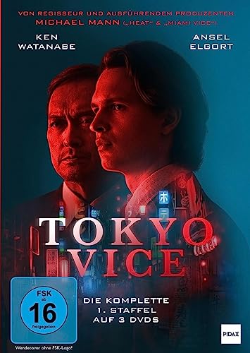 Tokyo Vice, Staffel 1 / Die ersten 8 Folgen der Noir-Krimiserie [3 DVDs] von Pidax Film- und Hörspielverlag