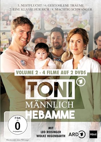 Toni, männlich Hebamme, Vol. 2 / Weitere vier Folgen der erfolgreichen Filmreihe [2 DVDs] von Pidax Film- und Hörspielverlag