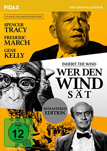 Wer den Wind sät (Inherit the Wind) / Spannendes Meisterwerk mit Starbesetzung (Pidax Historien-Klassiker) von Pidax Film- und Hörspielverlag