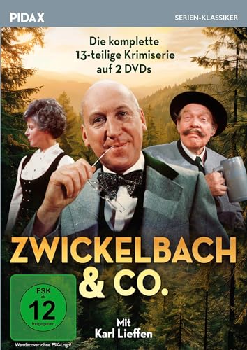 Zwickelbach & Co. / Die komplette 13-teilige Krimiserie (Pidax Serien-Klassiker) [2 DVDs] von Pidax Film- und Hörspielverlag
