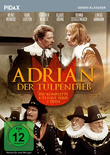 Adrian, der Tulpendieb / Die komplette 6-teilige Abenteuerserie (Pidax Serien-Klassiker) [2 DVDs] von Pidax Film