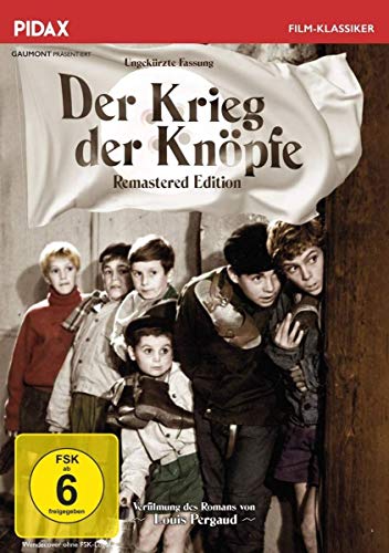 Der Krieg der Knöpfe - Remastered Edition (La guerre des boutons) / Grandiose Erstverfilmung in ungekürzter Fassung des legendären Romans von Louis Pergaud (Pidax Film-Klassiker) von Pidax Film