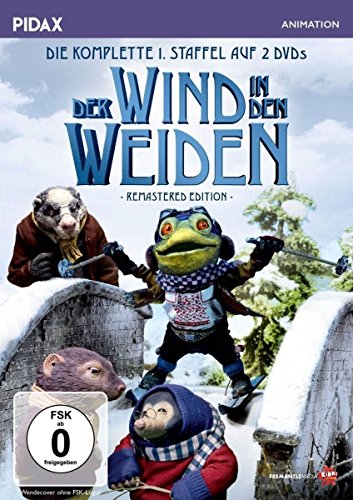 Der Wind in den Weiden, Staffel 1 - Remastered Edition (The Wind in the Willows) / Die komplette 1. Staffel nach dem Buchklassiker von Kenneth Grahame (Pidax Animation) [2 DVDs] von Pidax Film