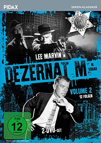 Dezernat M, Vol. 2 (M Squad) / 12 weitere Folgen der legendären Kriminalserie mit Lee Marvin (Pidax Serien-Klassiker)[2 DVDs] von Pidax Film