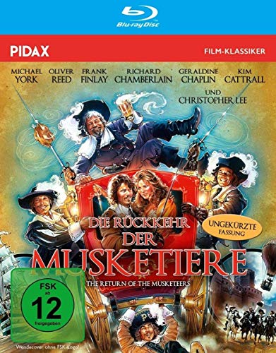 Die Rückkehr der Musketiere (The Return Of The Musketeers) - Die ungekürzte Fassung des Abenteuerfilms mit Starbesetzung nach dem Roman von Alexandre Dumas (Pidax Film-Klassiker) [Blu-ray] von Pidax Film