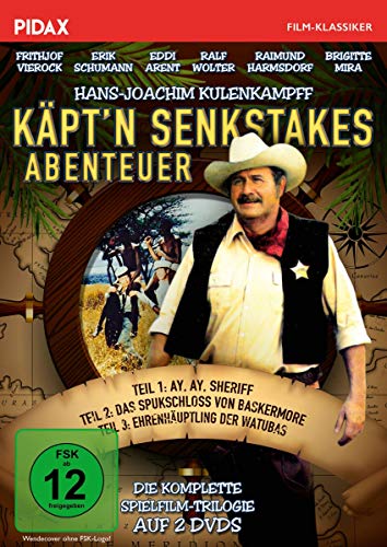 Käpt'n Senkstakes Abenteuer / Die komplette Spielfilm-Trilogie mit Hans-Joachim Kulenkampff und Starbesetzung (Pidax Film-Klassiker) [2 DVDs] von Pidax Film