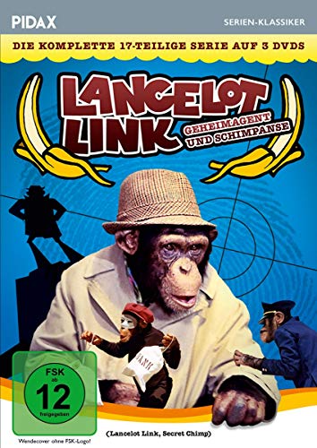 Lancelot Link - Geheimagent und Schimpanse / Die komplette 17-teilige Kultserie (Pidax Serien-Klassiker) [3 DVDs] von Pidax Film