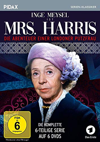 Mrs. Harris - Die Abenteuer einer Londoner Putzfrau / Die komplette 6-teilige Serie mit Inge Meysel (Pidax Serienklassiker) [6 DVDs] von Pidax Film