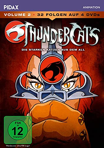 ThunderCats - Die starken Katzen aus dem All, Vol. 2 / Weitere 32 Folgen der Kult-Serie (Pidax Animation) von Pidax Film