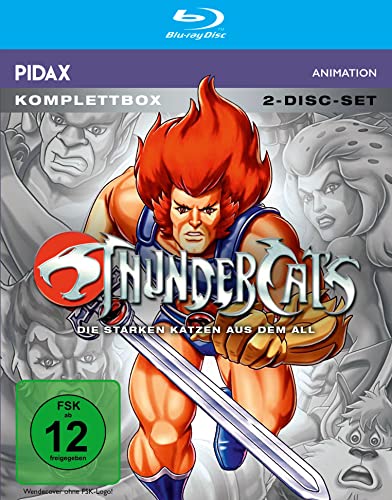 ThunderCats - Die starken Katzen aus dem All - Komplettbox [Blu-ray] / Die komplette Sci-Fi-Serie in HD (Pidax Animation) von Pidax Film- und Hörspielverlag