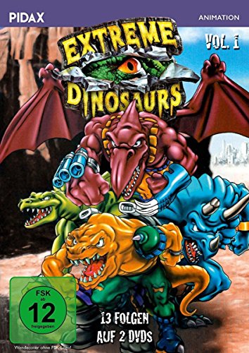 Extreme Dinosaurs, Vol. 1 / Die ersten 13 Folgen der Kultserie (Pidax Animation) [2 DVDs] von Pidax film media Ltd. (Alive!)