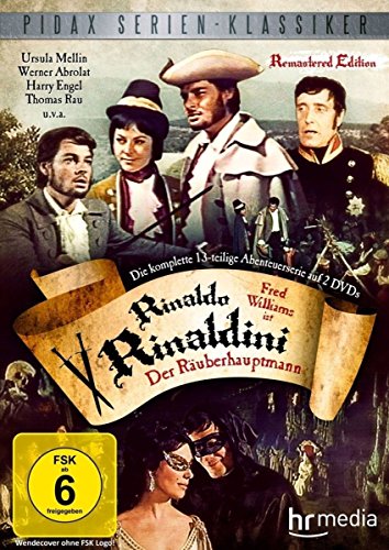 Rinaldo Rinaldini - Remastered Edition / Die komplette 13-teilige Abenteuerserie (Pidax Serien-Klassiker) [2 DVDs] von Pidax film media Ltd. (Alive AG)