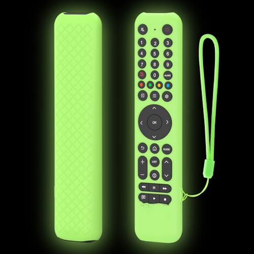 Fernbedienungsabdeckung für TCL RC716/RC833, stoßfeste und staubdichte Silikonhülle, Ganzkörper-Schutzhülle für TCL TV-Fernbedienungen (rutschfester Griff, einfacher Zugriff auf Tasten, 2er-Pack Fernbedienungsabdeckung für TCL RC716/RC833, stoßfeste und staubdichte Silikonhülle, Ganzkörper-Schutzhülle für TCL TV-Fernbedienungen (rutschfester Griff, einfacher Zugriff auf Tasten, 2er-Pack von Pidynx