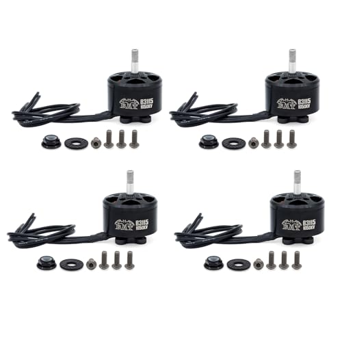 Pidynx B3115 FPV Brushless Motor - Hochleistungs-Racing-Drohnenmotor für Multirotor-Drohnen, NMB-Lager, hitzebeständige Kupferwicklungen, abnehmbares Kühldesign, M5-Schaft (41050KV) von Pidynx