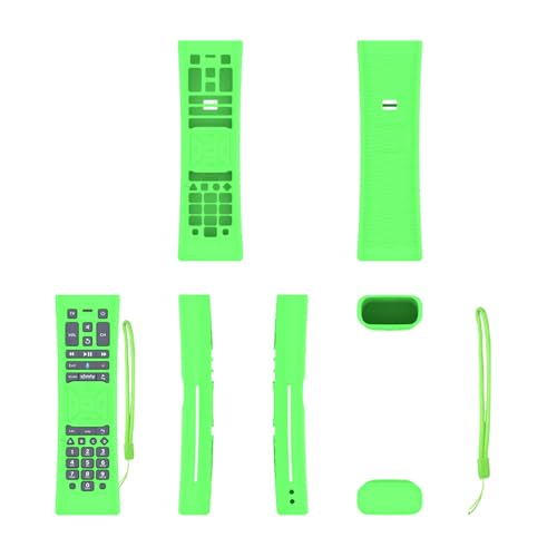 Pidynx Silikon-Schutzhülle für Xfinity XR11 TV-Fernbedienung, stoßfest, rutschfest, staubdicht, wasserdicht, leicht zu reinigen, minimalistisches Design (Grün) von Pidynx