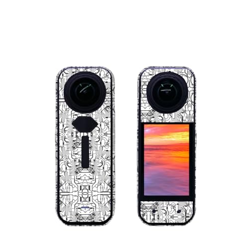 Pidynx Vollständige Abdeckung Skin Aufkleber für Insta360 X5 Panoramakamera - PVC dünn & präzise geschnitten, entfernbarer Klebstoff, matt strukturierte Oberfläche, wasserdicht & lichtbeständig Pidynx Vollständige Abdeckung Skin Aufkleber für Insta360 X5 Panoramakamera - PVC dünn & präzise geschnitten, entfernbarer Klebstoff, matt strukturierte Oberfläche, wasserdicht & lichtbeständig von Pidynx