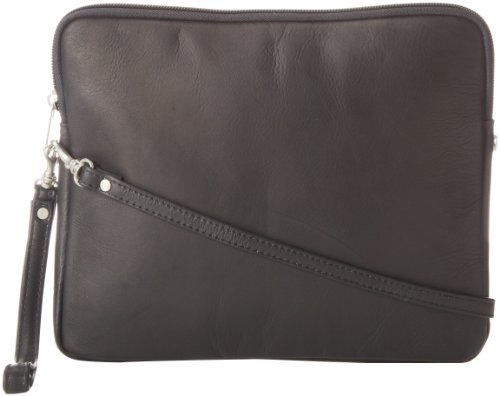 Piel Leather iPad-Hülle, schwarz (Schwarz) - 2948 von Piel Leather