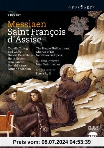 Olivier Messiaen - Saint Francois d'Asisse [3 DVDs] von Pierre Audi