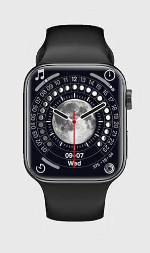 Pierre Bonnet Smartwatch SW025 – Bluetooth-Anrufe mit Freisprecheinrichtung, Smart-Benachrichtigungsanzeige, 2,01 Zoll HD-Display, Fitness-Tracker, Gesundheitsüberwachung, Cardio, Sport, wasserdicht von Pierre Bonnet