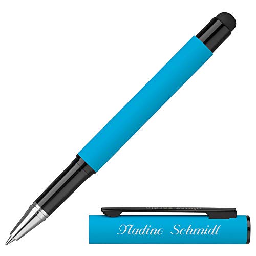 Pierre Cardin Tintenroller Stylus CELEBRATION Hellblau mit Laser-Gravur von Pierre Cardin