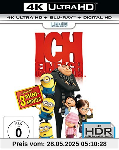 Ich - Einfach unverbesserlich  (4K Ultra HD) (+ Blu-ray) von Pierre Coffin