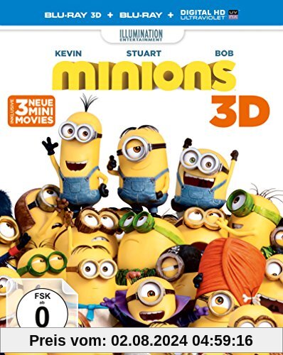 Minions  (+3D-Blu-ray) (+Blu-ray) von Pierre Coffin